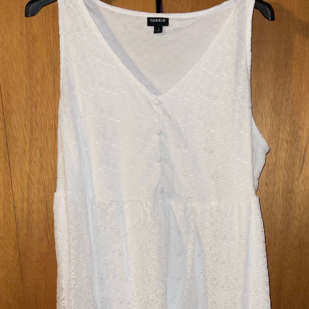 Torrid Lace Babydoll Top